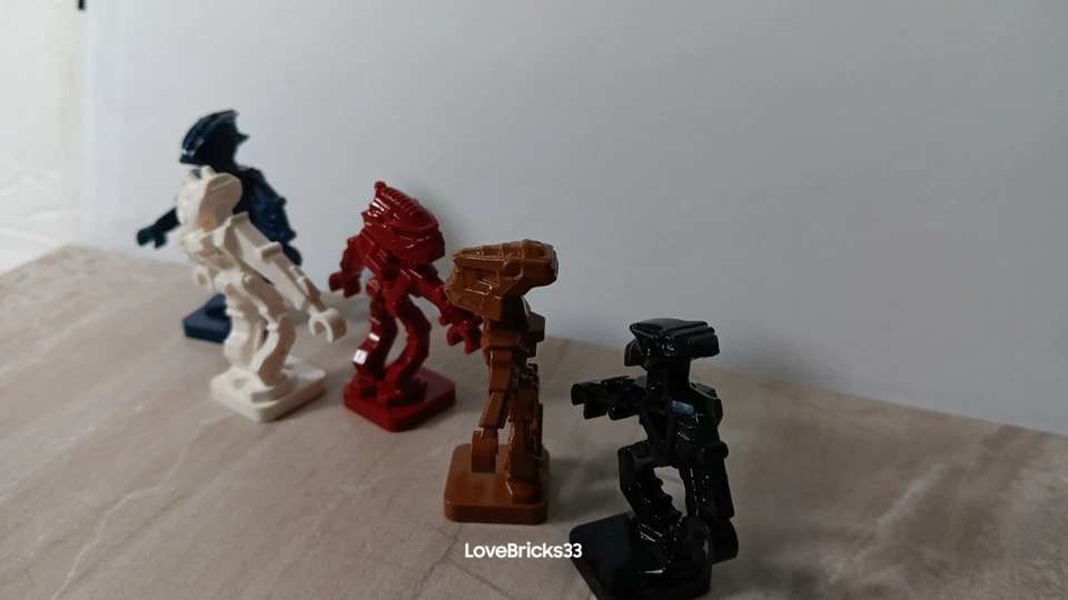 Novo Lego Bionicle Alien APOSENTADO Mini Conjunto Lote de 5 Onewa Nokama Whenua Nuju - Imagem 3 de 3
