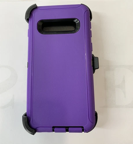 Funda protectora a prueba de golpes con clip para cinturón para Samsung Galaxy S10/S10 Plus/S10e - Imagen 12 de 15