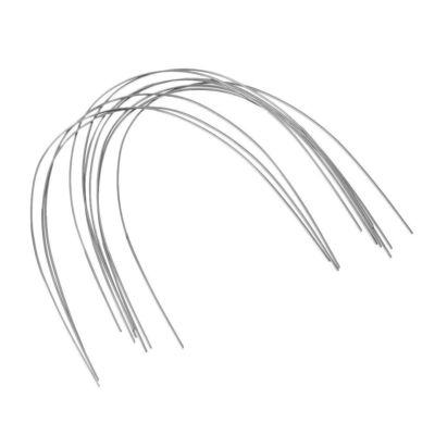 10 Niti Arch Wires Natural FORM sizes .012'' up to .020'' pack/10 ORTHODONTIC 