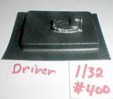Slot Car Black Driver Interior with Driver's Head 2 1/4" X 3 1/4" 1/32 NOS 400
