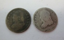 1831 & 1836 Capped Bust Half Dimes (Low Grade)