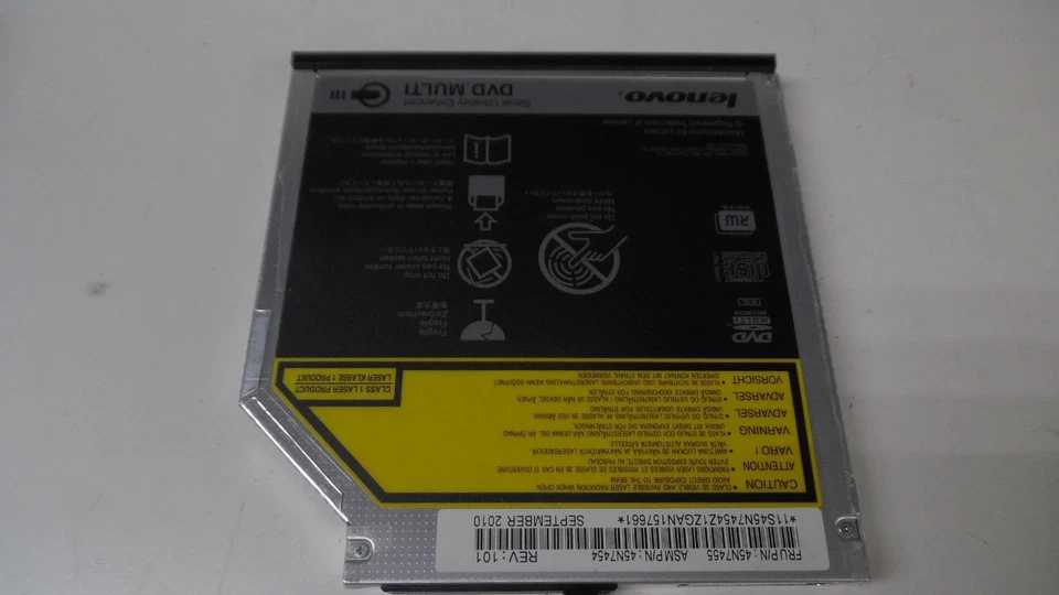 Unidad multigrabadora para Lenovo ThinkPad T510 - CD/DVD±RW / AD-7700H 45N7455 Foto 2 de 4