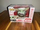 Grogu In Pram POP Figure #746 Funko Holiday Christmas The Mandalorian New