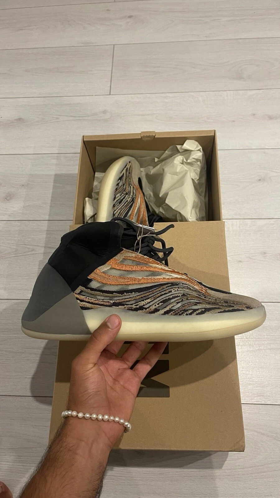 Adidas YZY QNTM * Yeezy Quantum * Flash Orange * GW5314 * taglia US 11 5 EU 46