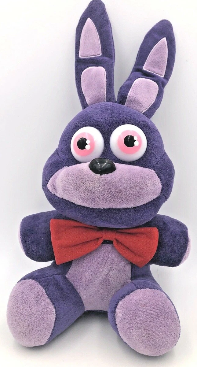 FNAF Withered Purple Bunny Plush Toys, 11 inches FNAF Security Breach Bonnie  Doll, Collectible Nightmare Freddy Plush Toys for Kids Fans 