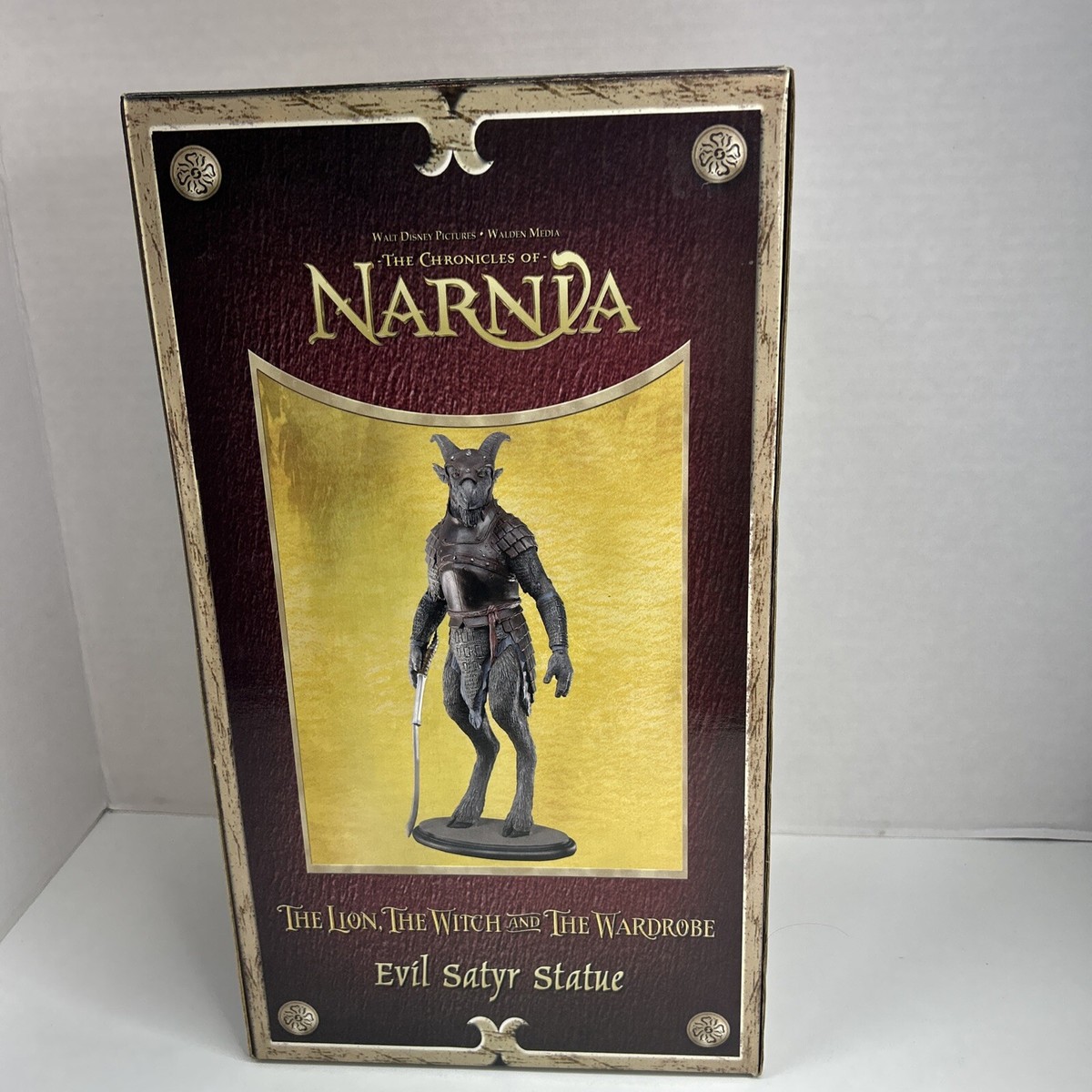 NECA The Chronicles of Narnia 13” Evil Satyr Statue Rare | eBay