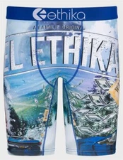 Ethika Staple EL ETHIKA FAMILIE Wanted Reward $100 Bills Car Boxers Mn's NIP