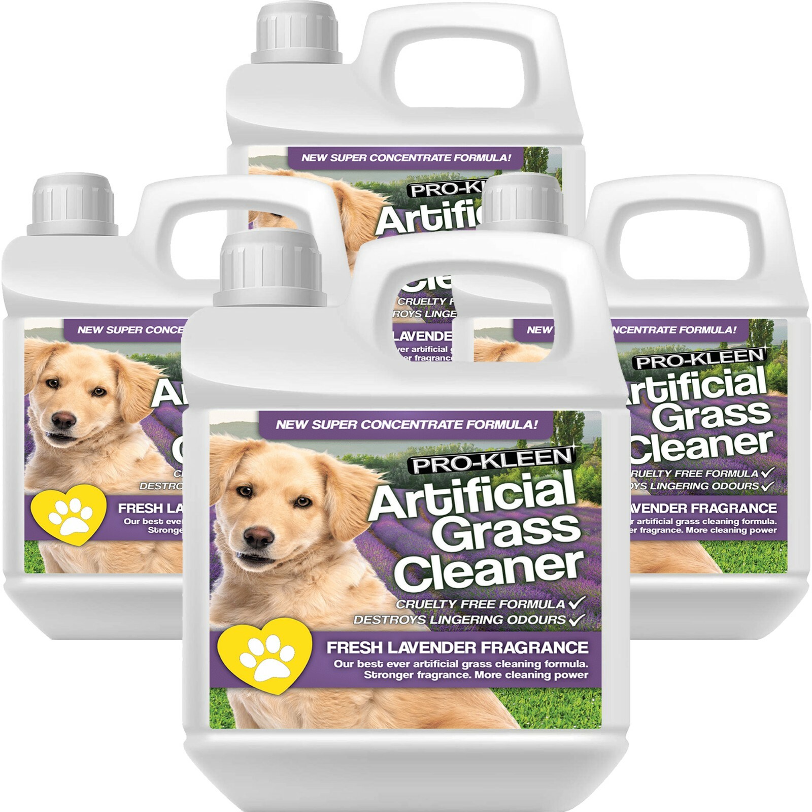 ProKleen 4L Artificial Grass Disinfectant Astro Turf Garden Cleaner Deodoriser
