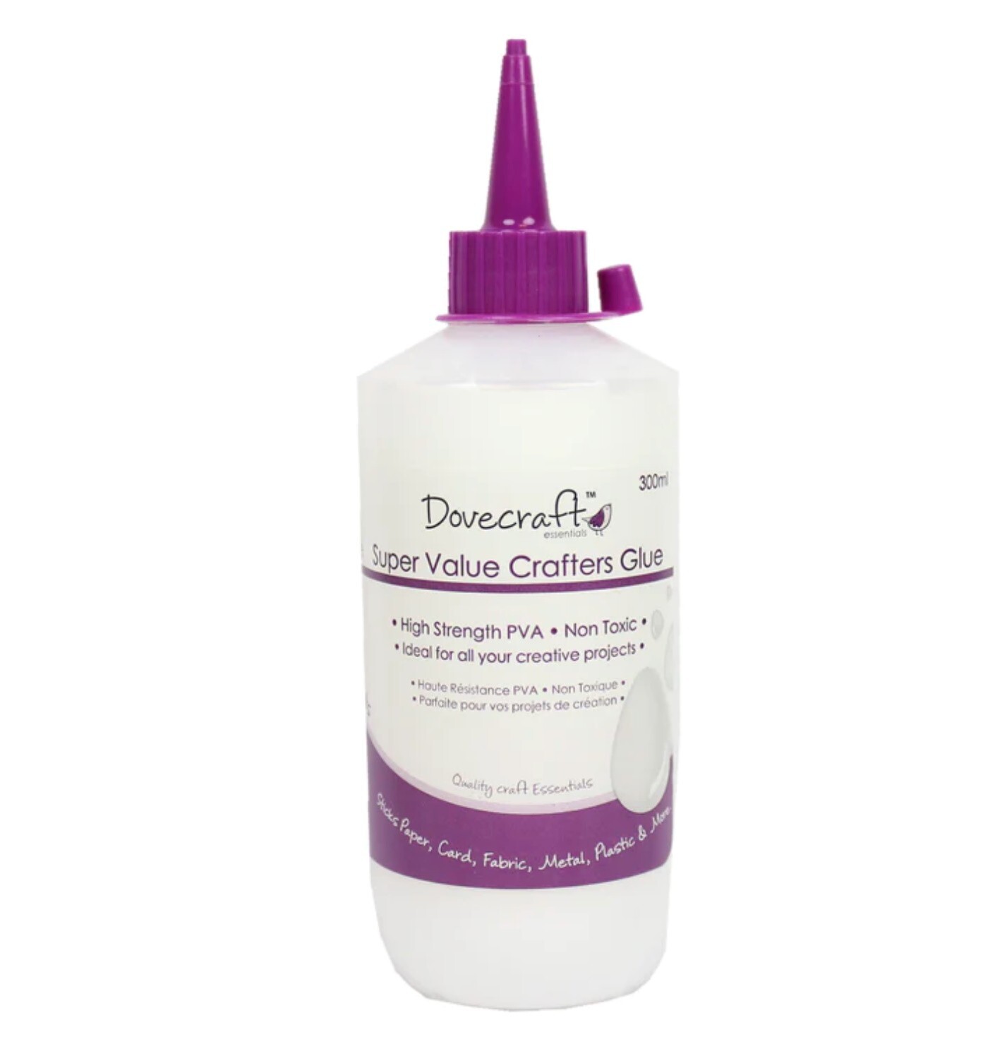 Dovecraft Dries Decor Craft Acrylic Adhesive Glue Card Sticks Paper Metal Making