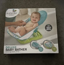 Summer Infant (9580) Deluxe Baby Bather - Blue