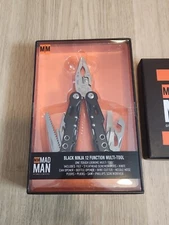 Mad Man Black Ninja 12 Function Multi-Tool NIB