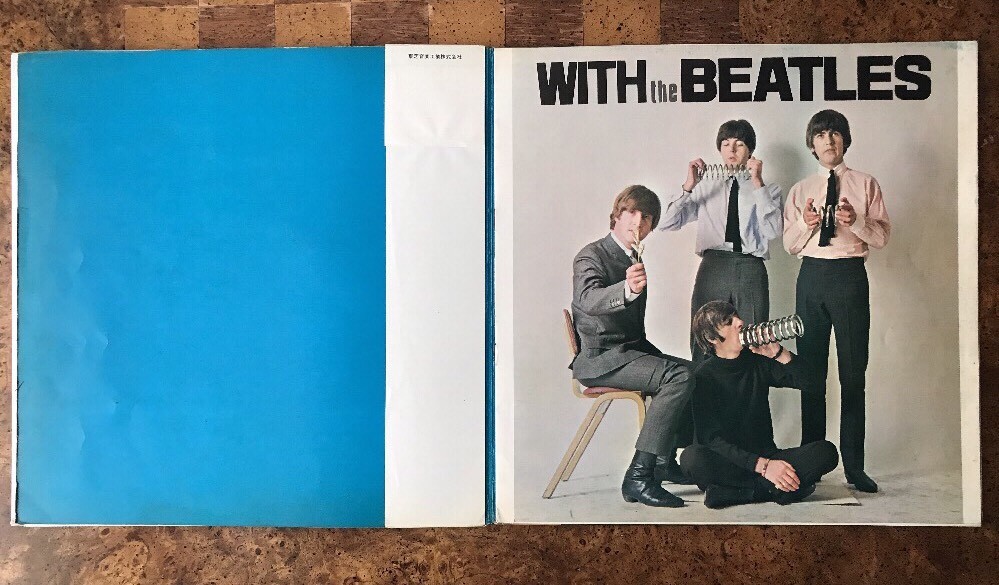 WITH THE BEATLES VOL.2 JAPAN ODEON RED OP 7549 w/OBI EX-NM