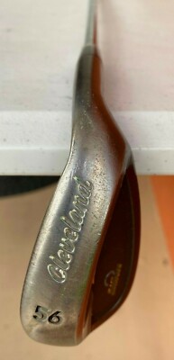 Sand Wedge Cleveland CG14 Zip Grooves 56° - Flex Stiff - Pour Droitier - Bon état - Idéal Approche Et Bunker