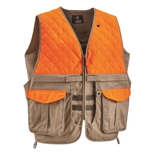 YDSH Gilet de chasse et de pêche respirant pour homme avec plusieurs poches, Noir , XXL
