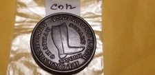 USA 1837 Token New York Henry Anderson Hard Times Mammoth Boot & Shoe Store.