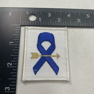Gold Arrow Blue Ribbon Patch 32D4 | eBay