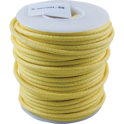 Wire, 20 AWG Stranded Core, Lacquered Cloth Cover, 600V, Yellow, Length ...