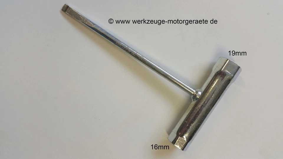 Kombischlüssel, Zündkerzenschlüssel 16 x 19mm, Stihl Original