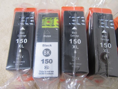 11 Ink Cartridges #150 XL Lexmark S315 S415 S515 Black Yellow Magenta Cyan - Picture 3 of 6