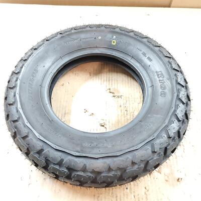 130/90 - 10'' Front/Rear Flat Dirt Track Tire K180 Dunlop Motorcycle Street legal