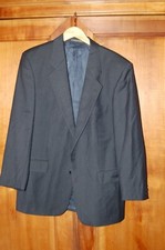 Hugo Boss - Giacca uomo, Blu, mod. Catania, lana super 100s, tg 48, come nuova