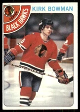1978-79 Topps #61 Kirk Bowman Chicago Blackhawks