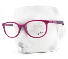 Ray-Ban Kids Eyeglasses RB 1622 3933 Fucsia on Rubber Violet 48mm Kids Size 