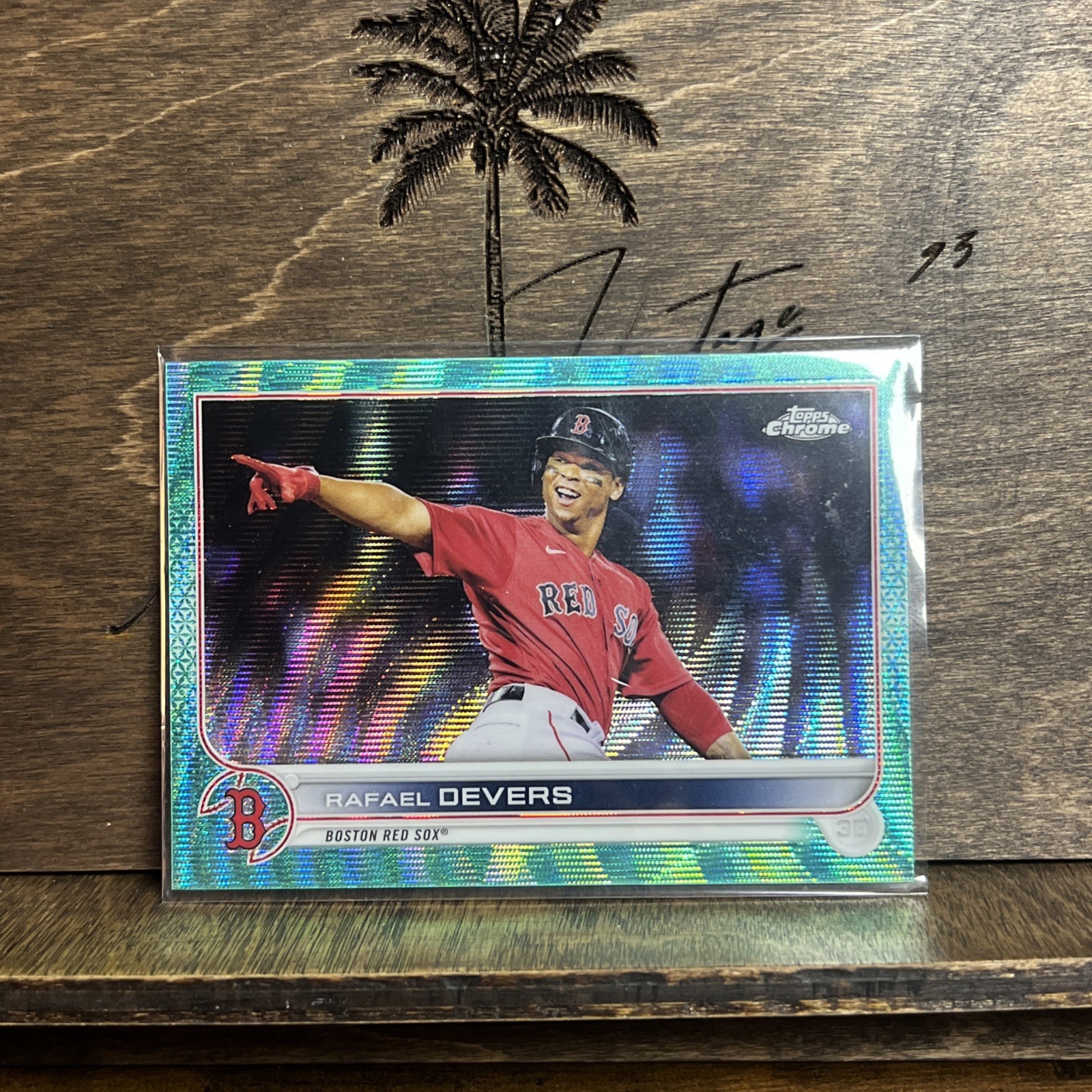 Rafael Devers #171 Baseball Cards 2022 Topps Chrome trading card — raw and PSA graded price guide