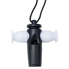 Eye Catching Black and White Samba Whistle Enhance Your Festival Experience
