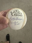 Keith Hernandez Autographed '11x GG' Gold Glove Baseball JSA Certified