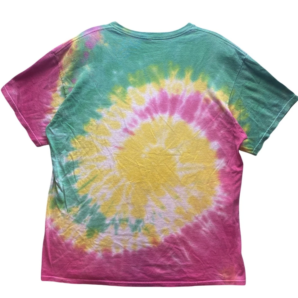 Camisa Cookie Monster Para Hombres Grande Tie-Dye Munchies Rasta Grunge Ropa de Calle Foto 3 de 4