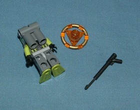 ATLANTIS, MONSTER CRAB CLASH SET 8056 - LEGO - 2010 - USED W/ INSTRUCTIONS
