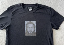 Posty Co. Post Malone B & B 921-5749 T-Shirt Black Size Medium