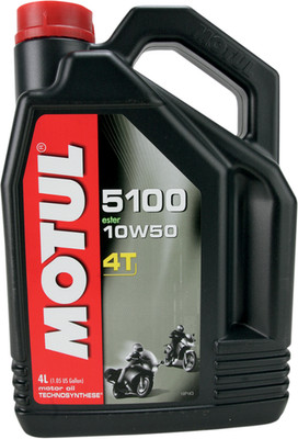 MOTUL 5100 4T Synthetic Blend Oil 10W-50 4L 104076