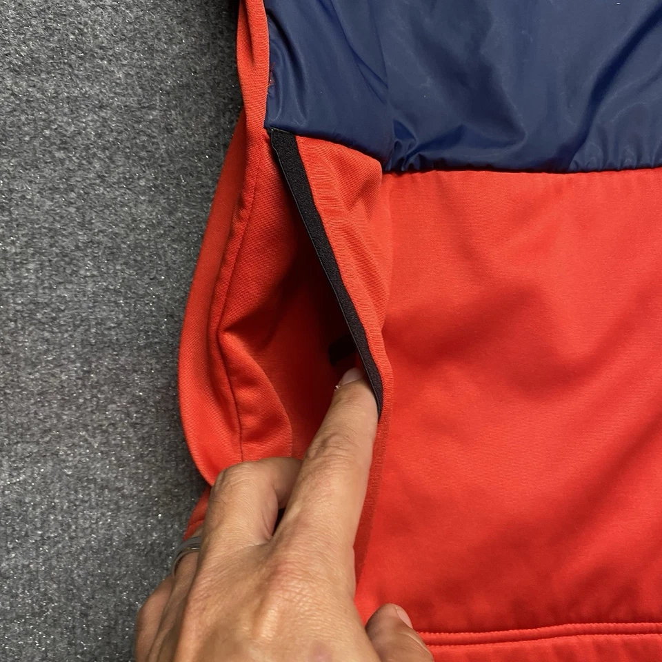 Chaqueta con Capucha Ole Miss Rebels Nike Dri-Fit Cremallera Completa Azul Rojo Para Hombre Talla 2XL USADA EN EXCELENTE ESTADO Foto 3 de 4