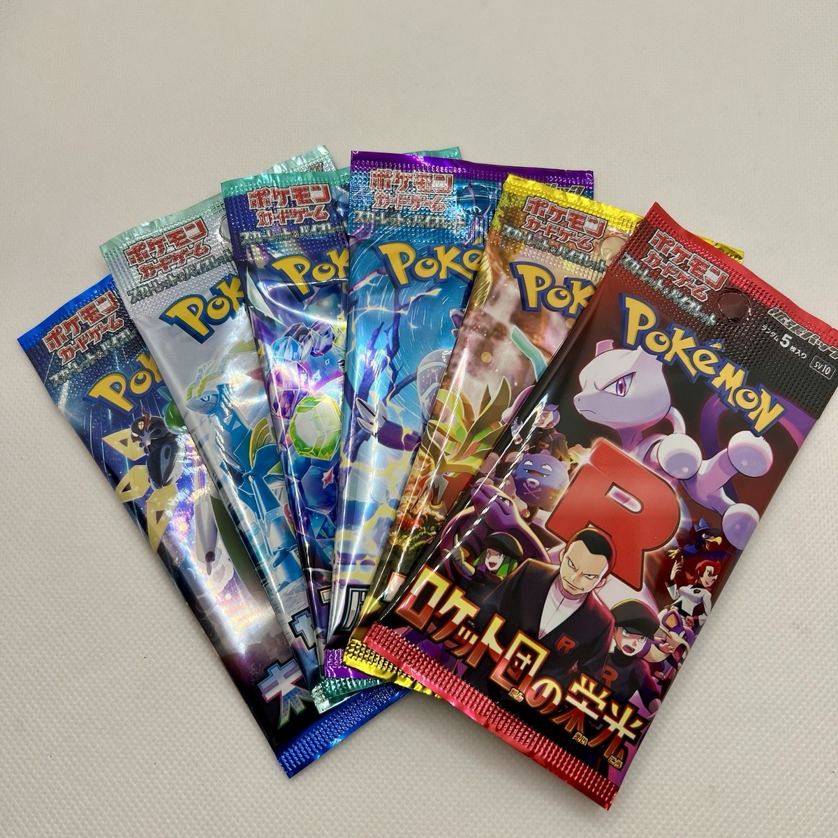 6x Pokemon Booster Pack Lot SEALED Cards! (Japanese) | eBay