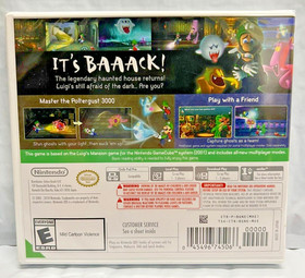 Luigi's Mansion - Nintendo 3DS Factory Sealed (2018 Action/Adventure)