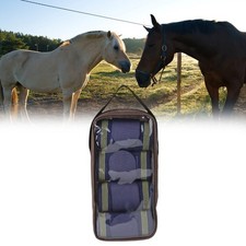 4x Horse Leg Wraps Leg Guards Elastic with Carrying Bag Adjustable Horse Support