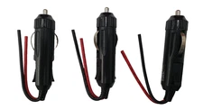 3-DC 12V 10A Cigarette Lighter Male Plug Car Charger Adapter Universal