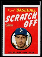 2020 Topps Heritage #10 Cody Bellinger 1971 Topps Baseball Scratch-Offs