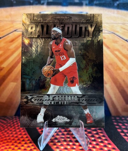 2025 Topps Chrome Bam Adebayo Base (RAW)