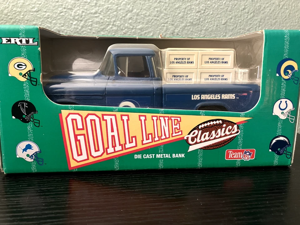 Chevy 1955 Los Angeles RAMS FIRST ERTL envío y producción minorista  Foto 2 de 4