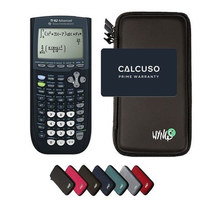 TI-82 Advanced Edition Python Taschenrechner + Schutztasche Schwarz