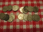 .999 Pure Silver (20) Morgan & Peace Dollar Coins Mixed used batch lot Used