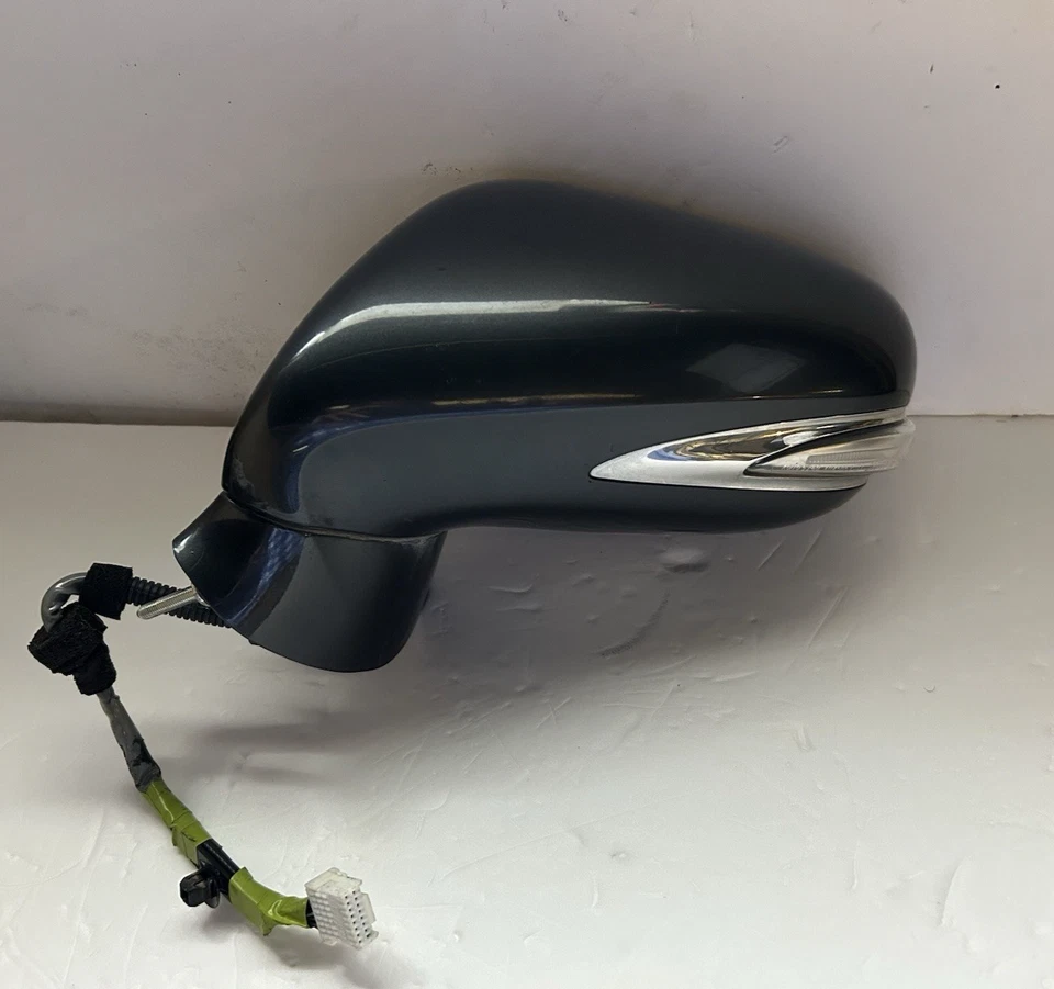 2009 2010 2011 2012 2013 LEXUS IS250 MIRROR LEFT DRIVER IS350 OEM Grey Foto 2 de 4