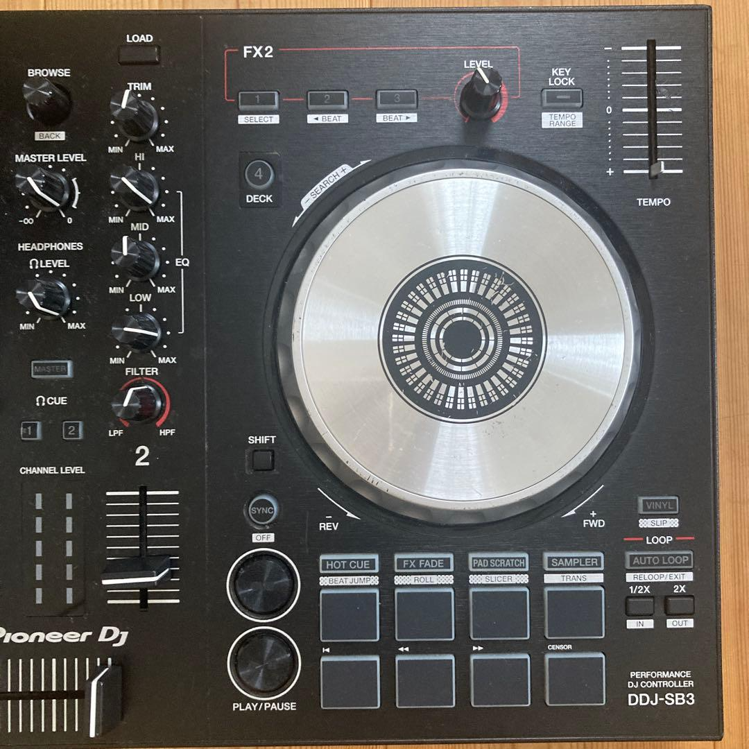 DJ機材 DDJ-SB3 Pioneer DJ Pioneer DJ DDJ-SB3 Black 2-channel Digital DJ Controller DDJSB3