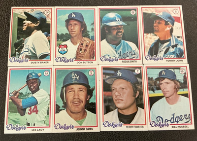 1978 TOPPS BASEBALL CARD LOT 100 DIFFERENT CARDS Great Variety /No Duplicates