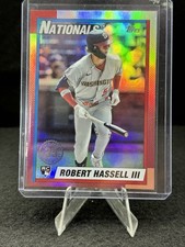 2025 Topps Update Series - 1990 Topps Baseball Robert Hassell III #U90-41 (RC)