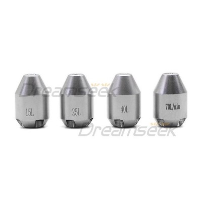 1/4'' Hochdruckreiniger Jetter Kanal Hochdruck Düse Abfluss 1 Vorne 4 Rückseite