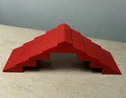 Vintage Lego 33 Slope Red Roof Classic Town LEGOLAND 6 X 18 Complete